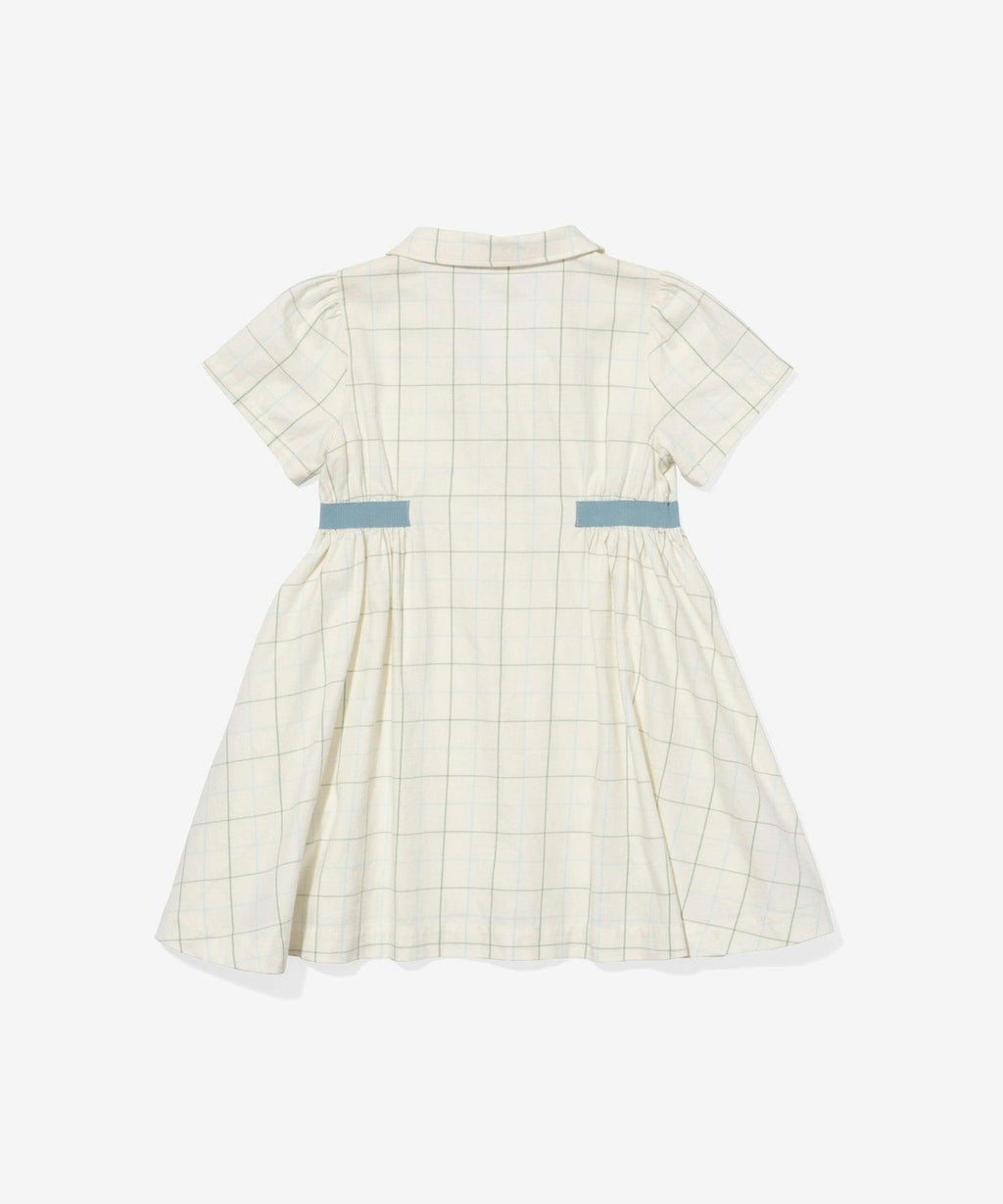Shirt Dress, Seafoam Plaid