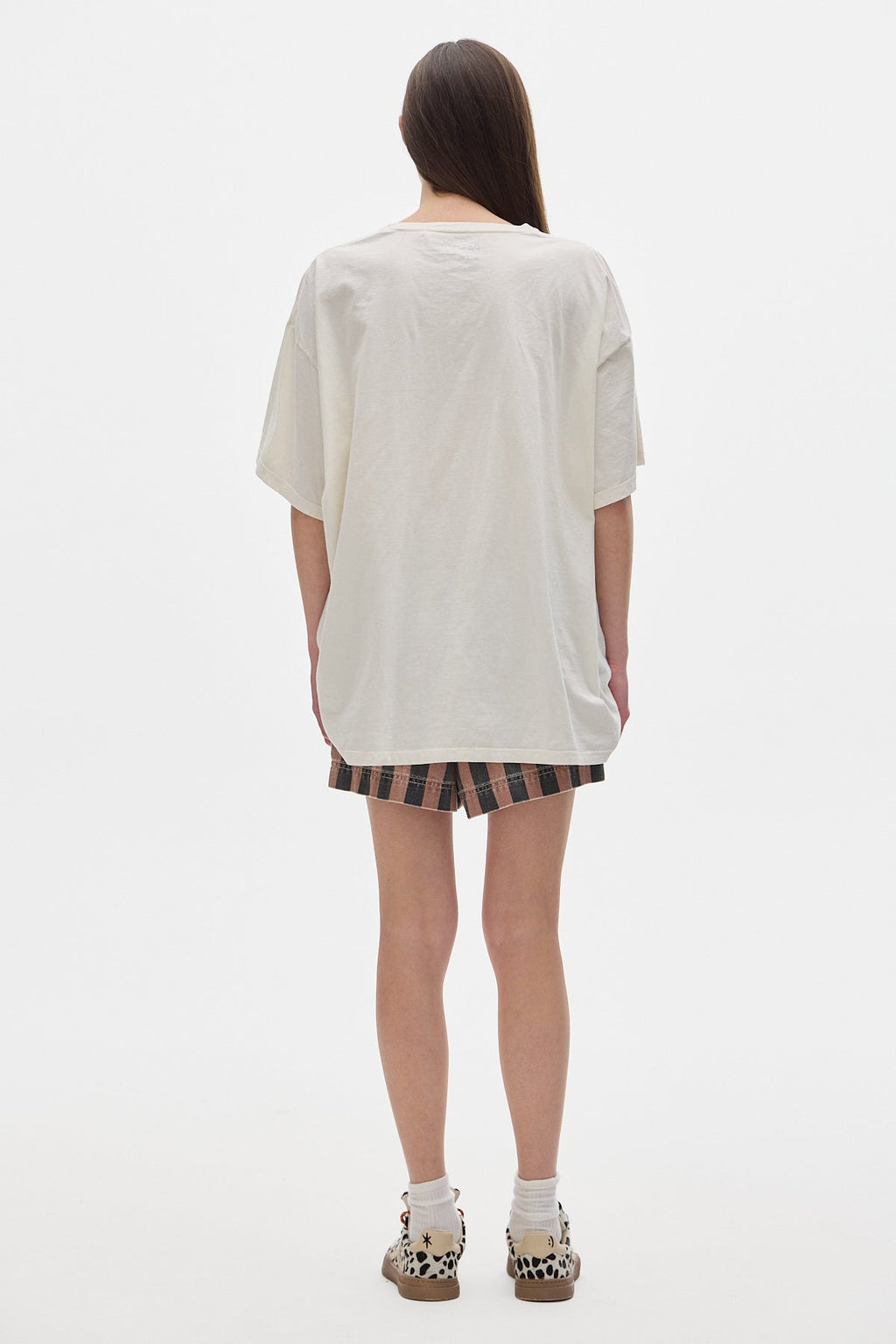 Boxy T-Shirt_Focus Cream